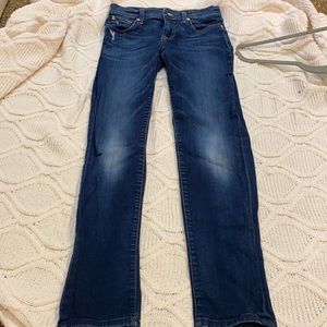 Dark wash jeans